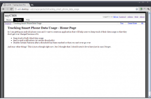 project_home_page Project Home Page