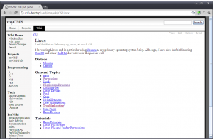 wiki_page Wiki Page